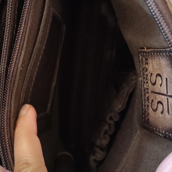 sTs Ranchwear Baroness Weezy Crossbody Brown Leather Conceal Carry - Picture 14 of 16